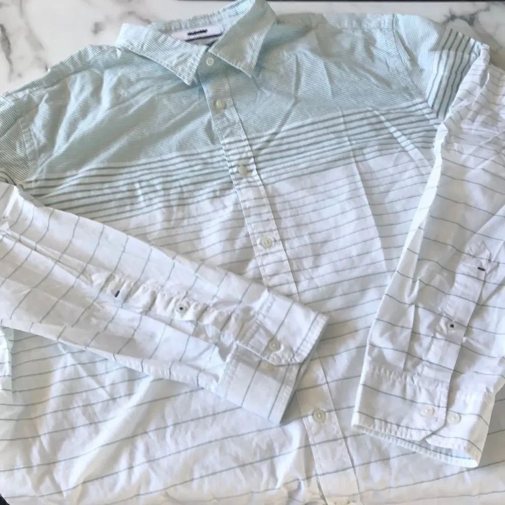 Banana Republic Custom 078 Wash Button Up Shirt Sz. XL